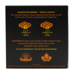 Room 920 - Mushroom Chocolate Bar - Milk Chocolate Orange - 3 grams | Magic Mushrooms Winnipeg Canada