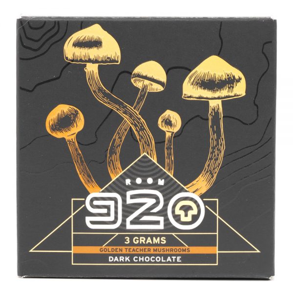 Room 920 – Mushroom Chocolate Bar - Dark Chocolate - 3 Grams | Magic Mushrooms Winnipeg Canada