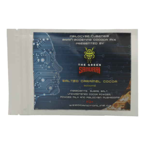 The Green Samurai - Salted Caramel Cocoa - 1g or 3g | Magic Mushrooms Winnipeg Canada