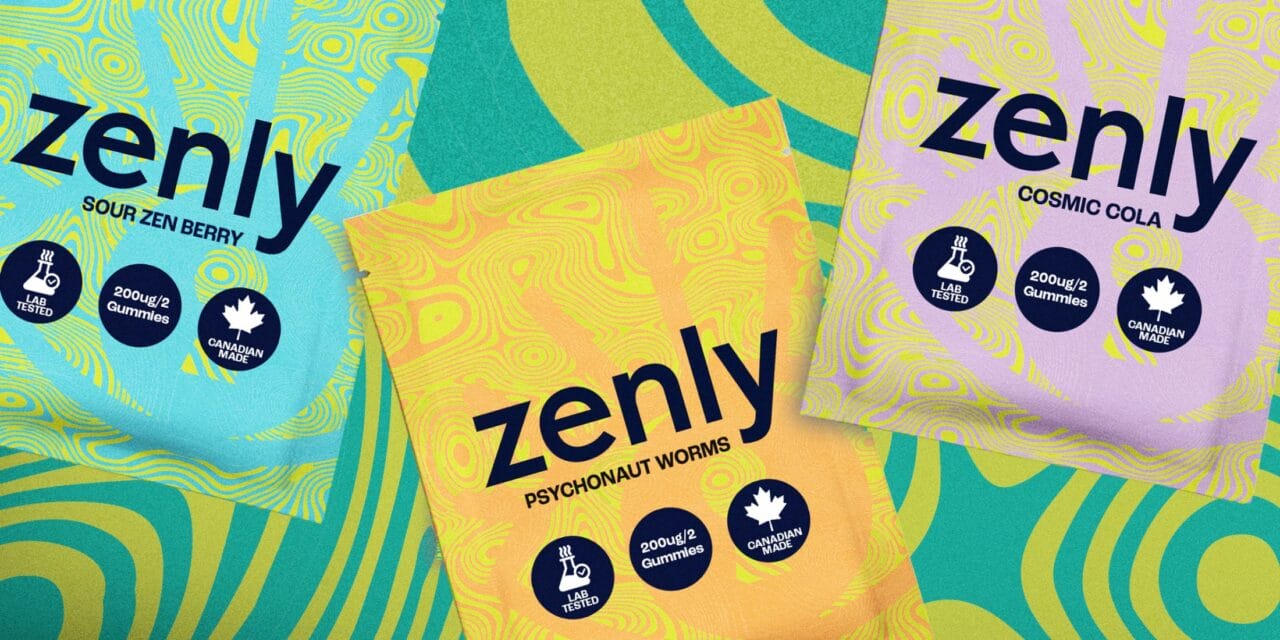 Zenly - LSD Gel Tabs - 600ug (100ug per tab) | Magic Mushrooms Winnipeg Canada